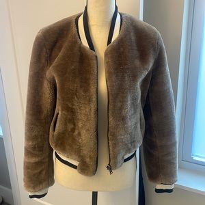 Woman’s size small Joie fur jacket